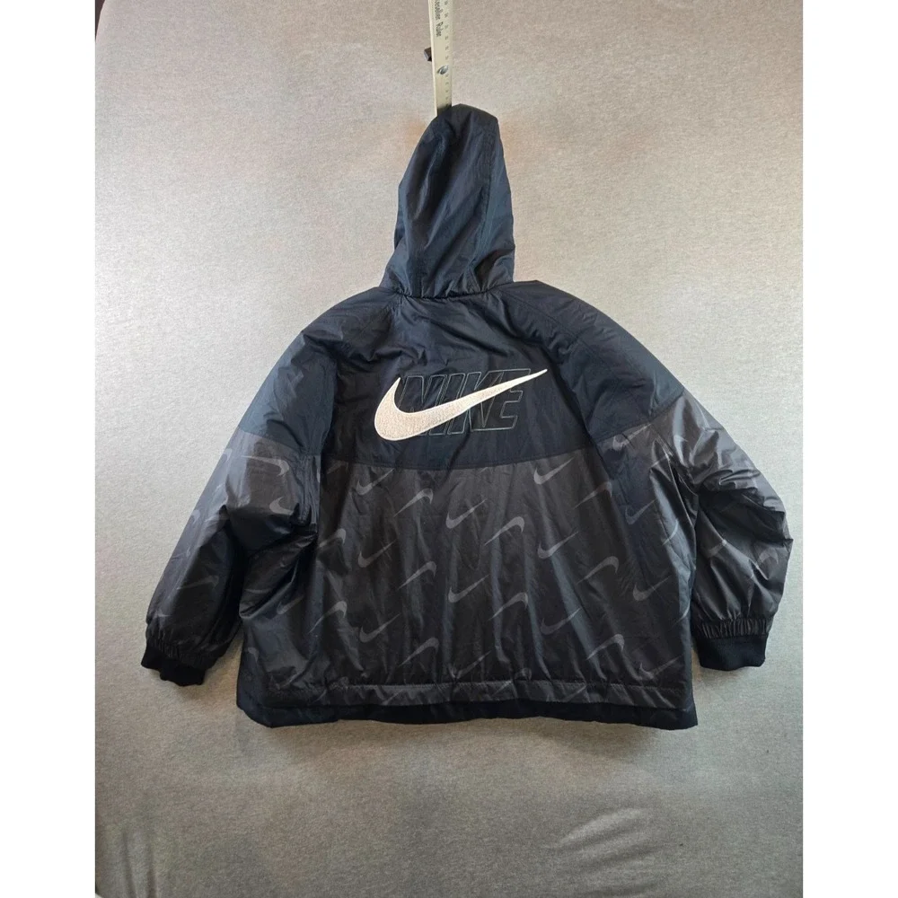 Nike Icon Clash Jacket Womens 2XL Black Therma-FIT‎ DD4642-010 Big Swoosh Zip